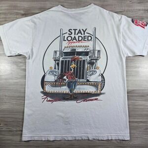 Stay Loaded Trucking Graphic Tee Shirt
